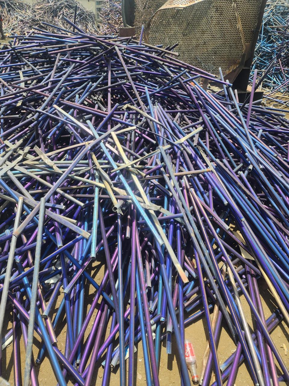 Anodised Titanium Tubes
